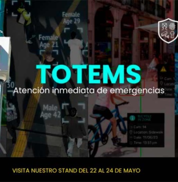 Totems videovigilancia y apoyo ciudadano se exhibirán en Seguritec Peru 2024