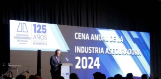 En la Cena Anual de la industria aseguradora Alejandro Alzérreca “La inseguridad termina actuando como un verdadero impuesto al crecimiento económico”