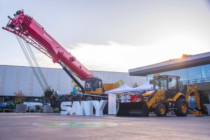 Sany Chile recibe visita del máximo ejecutivo de la marca para los mercados globales