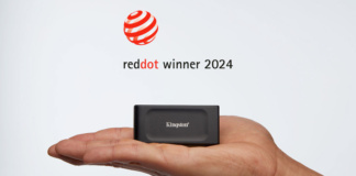 El SSD externo Kingston XS1000 triunfa en Red Dot Design Award 2024