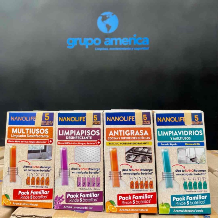 Lanzan nueva línea de productos de limpieza industrial desarrollados con nanotecnología 