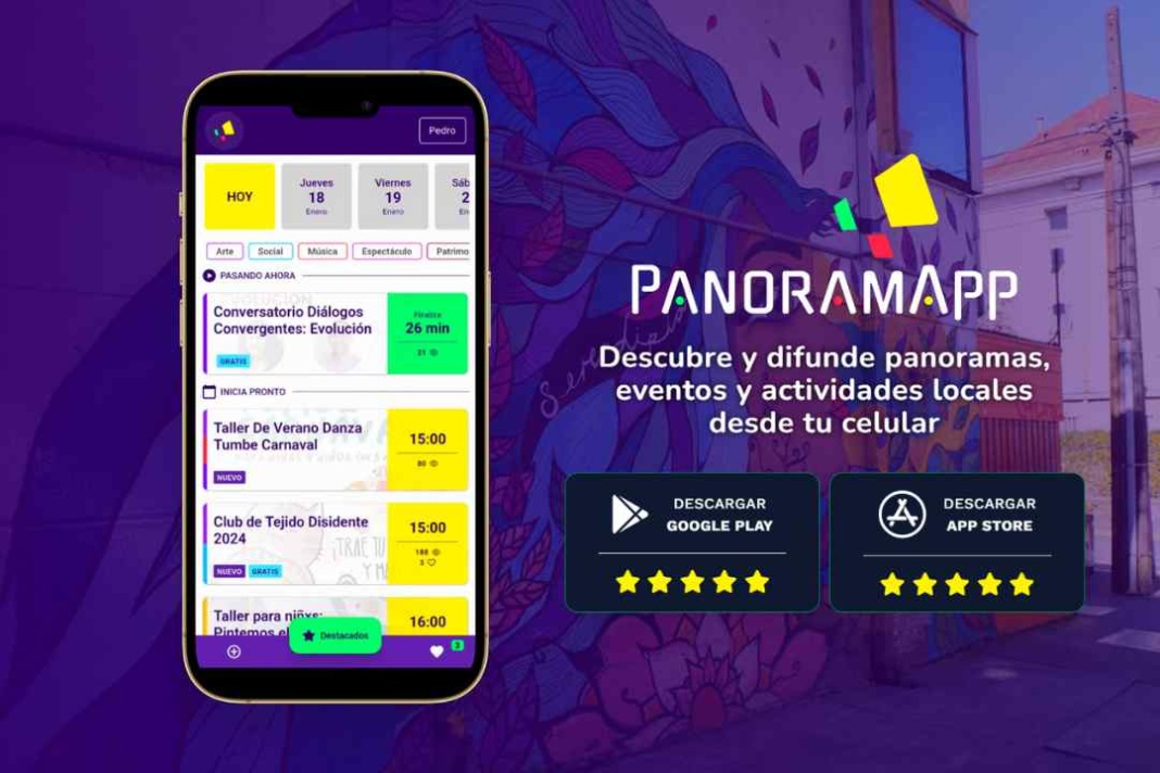 PanoramApp: La aplicación móvil que te ayuda a conectar con la oferta cultural del Gran Concepción 
