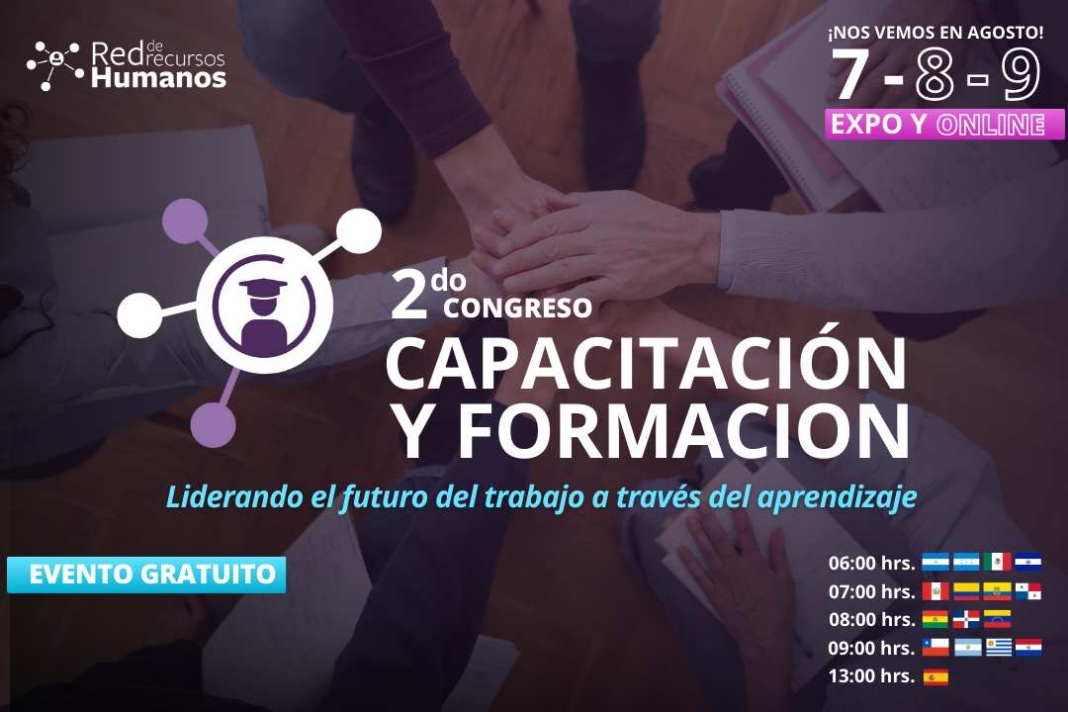 Expertos en RRHH se preparan para revolucionar el aprendizaje organizacional en el 2° Congreso de Capacitación 2024 de la Red de Recursos Humanos