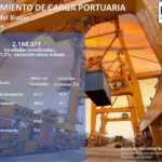 Carga movilizada y manipulada por los puertos de la Región del Biobío disminuyó 21,2% en doce meses