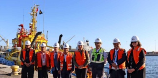 Delegación de la Gobernación de Oruro visitó Puerto Antofagasta