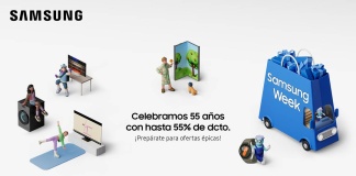 Celebra los 55 años de innovación de Samsung con descuentos exclusivos en Samsung Week