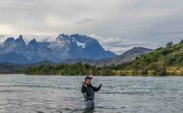 El boom turístico de la pesca con mosca en el Parque Nacional Torres del Paine