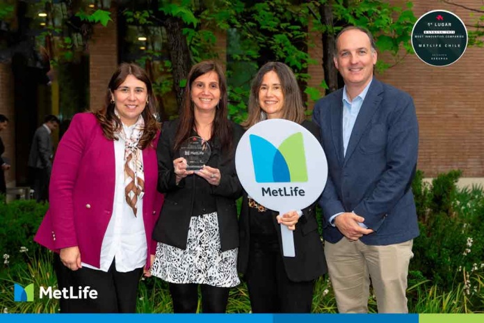 MetLife es reconocida como la compañía más innovadora de Chile en la categoría seguros