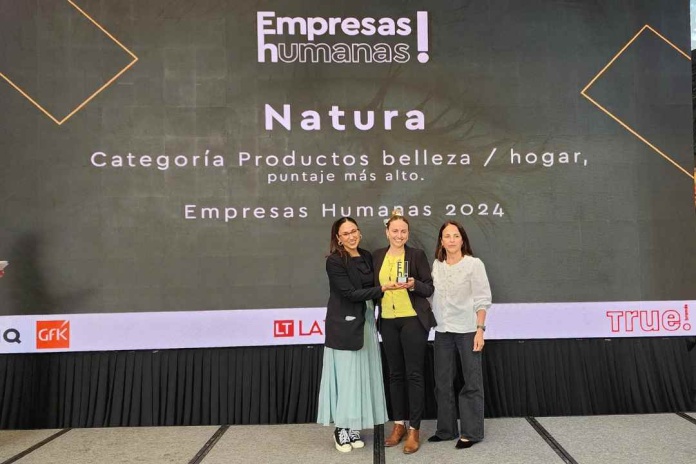 Natura se ubica entre las empresas con mejor reputación desde la mirada ciudadana según el estudio de Empresas Humanas
