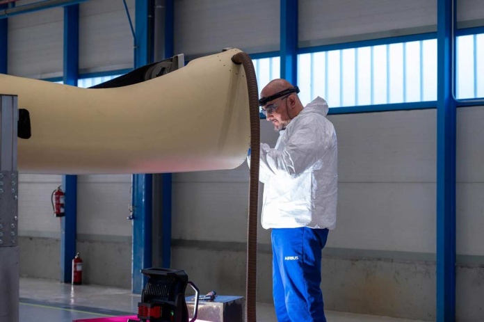 Arranca la línea de ensamblaje final de SIRTAP en Airbus en Getafe