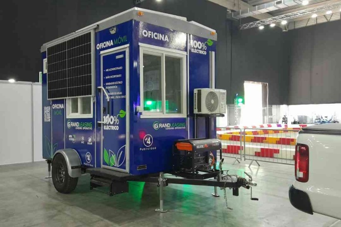 Grandleasing participa en Experiencia E con módulos 100% solares para la minería