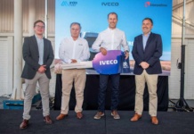 Iveco y Transportes Interandinos celebran el inicio de operaciones de 40 camiones S-Way a GNL Iveco y Transportes Interandinos