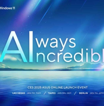 ASUS Anuncia el evento de lanzamiento virtual Always Incredible para CES 2025