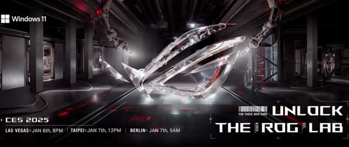 ASUS Republic of Gamers Anuncia su evento de lanzamiento virtual para CES 2025 Unlock the ROG Lab: For Those Who Dare