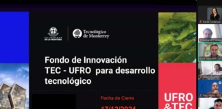 Centro de Innovación Regional Los Lagos se suma a segunda convocatoria de innovación entre Tecnológico de Monterrey y Universidad de La Frontera