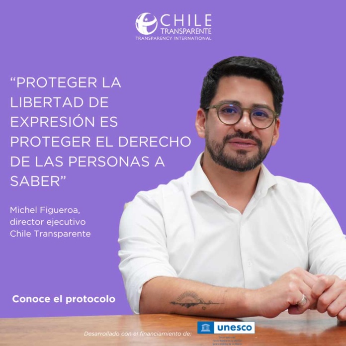 Chile Transparente y UNESCO lanzan protocolo para proteger a periodistas y defender la libertad de expresión