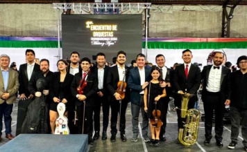 Jóvenes orquestas brillan en un encuentro inédito de música y arte impulsado por Tinguiririca Energía y el Municipio