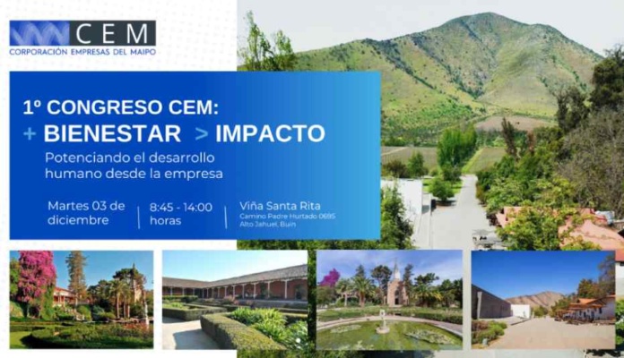 Líderes empresariales y expertos en bienestar se reunirán en el 1° Congreso CEM: +Bienestar > Impacto