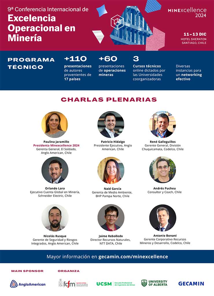 Minexcellence 2024: cómo la excelencia operacional impacta a toda la cadena del negocio minero