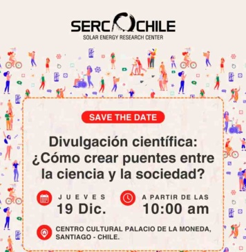 SERC Chile abre inscripciones gratis para seminario sobre energía solar y transición energética