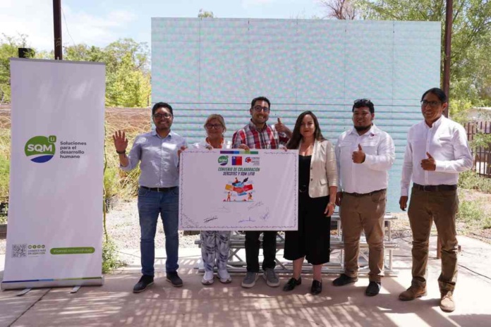 Sercotec y SQM Litio firman convenio de colaboración en beneficio de la economía de la comuna de San Pedro de Atacama 