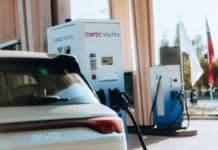 BYD participa en la inauguración de la primera estación 100% eléctrica en Chile