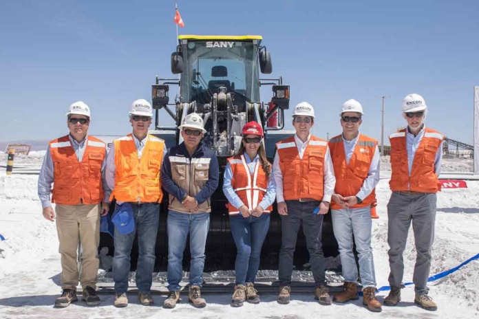 Electromovilidad en la minería: Sany entrega nuevos cargadores 100% eléctricos adaptados a Excon