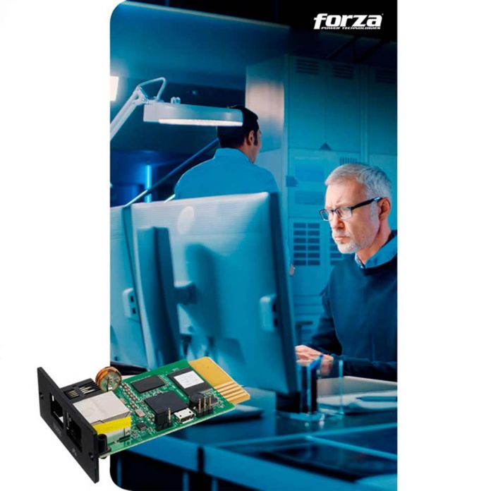 Forza presentó su tarjeta inteligente SNMP para la gestión y monitoreo remoto de UPS Forza presentó su tarjeta inteligente SNMP para la gestión y monitoreo remoto de UPS