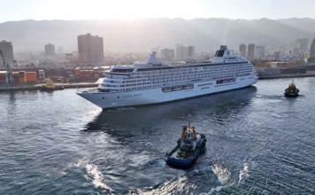 Puerto Antofagasta recibió dos cruceros internacionales en una misma semana, destacando su capacidad y compromiso con el turismo