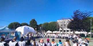 Voluntarios de Puerto Montt participan del mayor proyecto de recolección de colillas en Chile