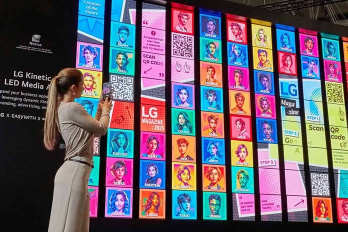 LG presenta en ISE 2025 soluciones de señalización digital adaptadas a diversos sectores B2B