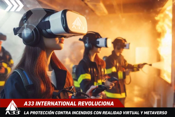 A33 International revoluciona la protección contra incendios con realidad virtual y metaverso