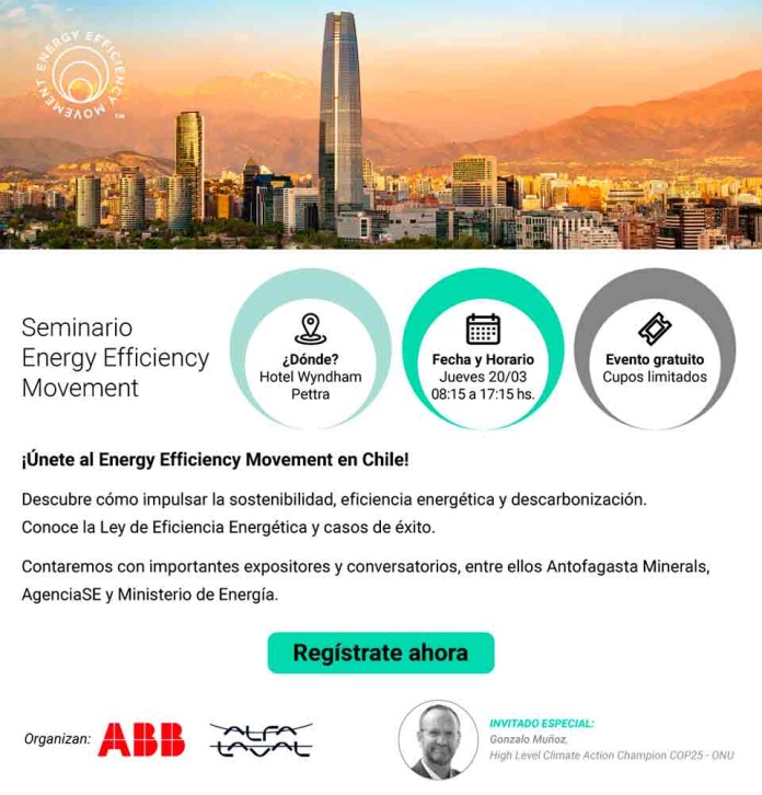 ABB y Alfa Laval organizan seminario enfocado en el Energy Efficiency Movement