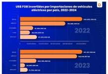 Datasur Informa: Importaciones de Vehículos Eléctricos en Latinoamérica Crecen a Ritmo Récord en 2024