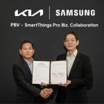 Kia y Samsung se asocian para integrar SmartThings Pro en los PBV de Kia