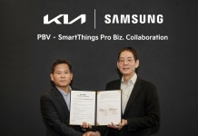 Kia y Samsung se asocian para integrar SmartThings Pro en los PBV de Kia