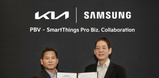 Kia y Samsung se asocian para integrar SmartThings Pro en los PBV de Kia