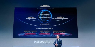 MWC Barcelona 2025 Huawei lanza soluciones 5.5G centradas en Inteligencia Artificial para iniciar la era de la IA móvil