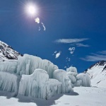 Proyecto Nilus avanza en la acumulación de agua en reservas de hielo artificial en la cordillera de Los Andes