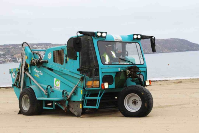 Tecnología y compromiso: la clave para mantener limpias las playas de Coquimbo