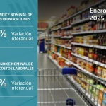 ndices Nominales de Remuneraciones y de Costos Laborales registraron aumentos interanuales de 8,3% y 8,5% en enero de 2025