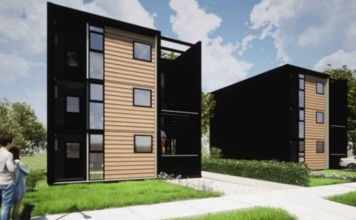 En menos de un mes se levantó la obra gruesa de los primeros Pequeños Condominios Industrializados del país en la comuna de Huechuraba: la tecnología detrás de esta iniciativa