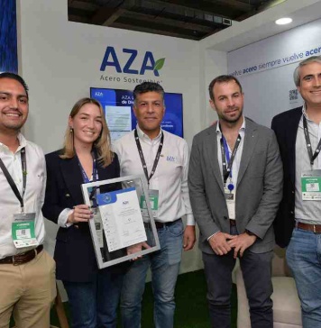 Seis empresas son reconocidas por reciclar más de 9.000 toneladas de residuos metálicos que se convirtieron en acero verde