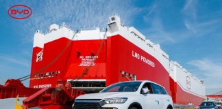 BYD YA OPERA SU BUQUE “SHENZHEN”, EL MAYOR TRANSPORTADOR DE AUTOMÓVILES DEL MUNDO