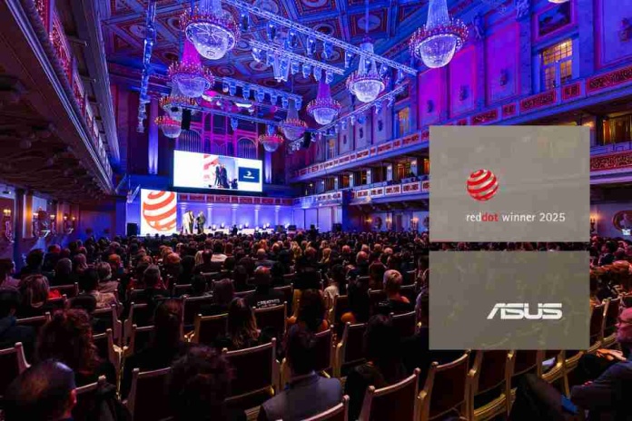 ASUS recibe 41 premios Red Dot 2025