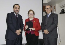 Vicepresidenta del Banco Central presenta Informe de Estabilidad Financiera IEF en UDLA