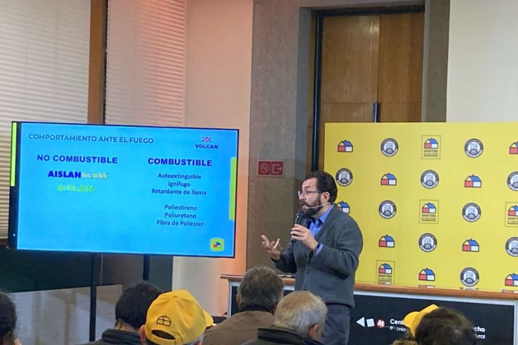 Volcán capacitó a maestros y maestras de la construcción en la Gran Feria Sodimac 2025