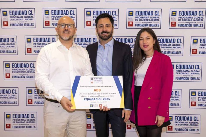 ABB en Chile nuevamente entre las empresas más atractivas para el talento LGBTI+