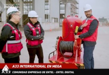 CAFS, líder en la Seguridad Anti-Incendios. Sistema único en Chile, desarrollado por A33 International, llega a las pantallas de Mega, por su alta innovación y de la mano de su Partner tecnológico Entel.