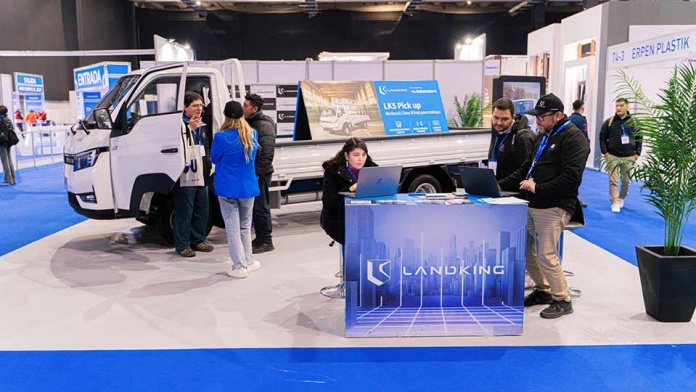 Landking presenta soluciones de transporte para la industria del vidrio en Fevent 2025 Landking presenta soluciones de transporte para la industria del vidrio en Fevent 2025